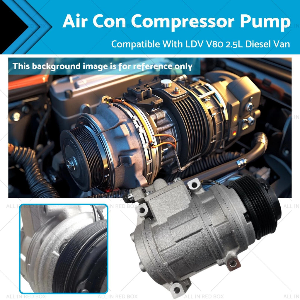 Air Con Compressor Pump for LDV V80 2.5L Diesel Van (2013–Present)