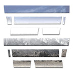 Chrome Rocker Panels with Flares for Ford F150 Platinum (2009–2014)