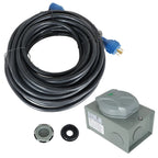 30 Amp Generator Extension Cord 75FT NEMA 14-30P/14-30R