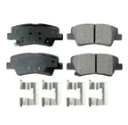 Rear Brake Kit 262mm Disc & Akebono Ceramic Pads for Elantra GT, Veloster, Forte (2013–2019)