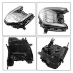 Black LED Headlight for GMC Yukon (2021–2023) Right Side