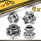 Set of 4 Wheel Hub & Bearing Assembly for Nissan Rogue Select (2014–2015)