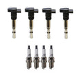 Set of 4 Denso Ignition Coils for U-Groove Conventional (Gap 0.044)