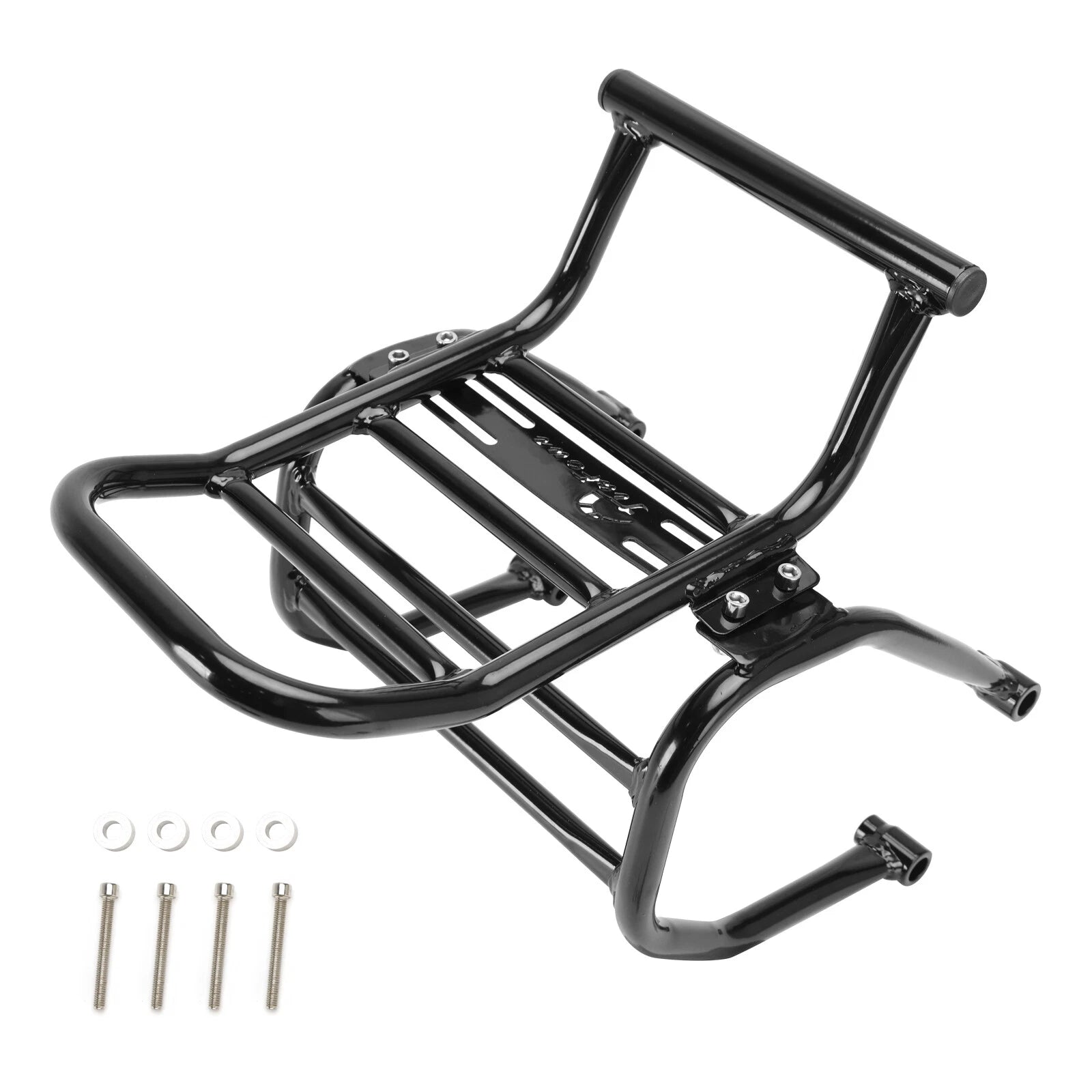 Black Front Rack Carrier Headlight Guard for Honda CT125 Trail 125 (2021–2024)