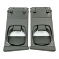 Black Front Cup Holder Trim Left & Right for Toyota Hilux Vigo Fortuner (2005-2014)