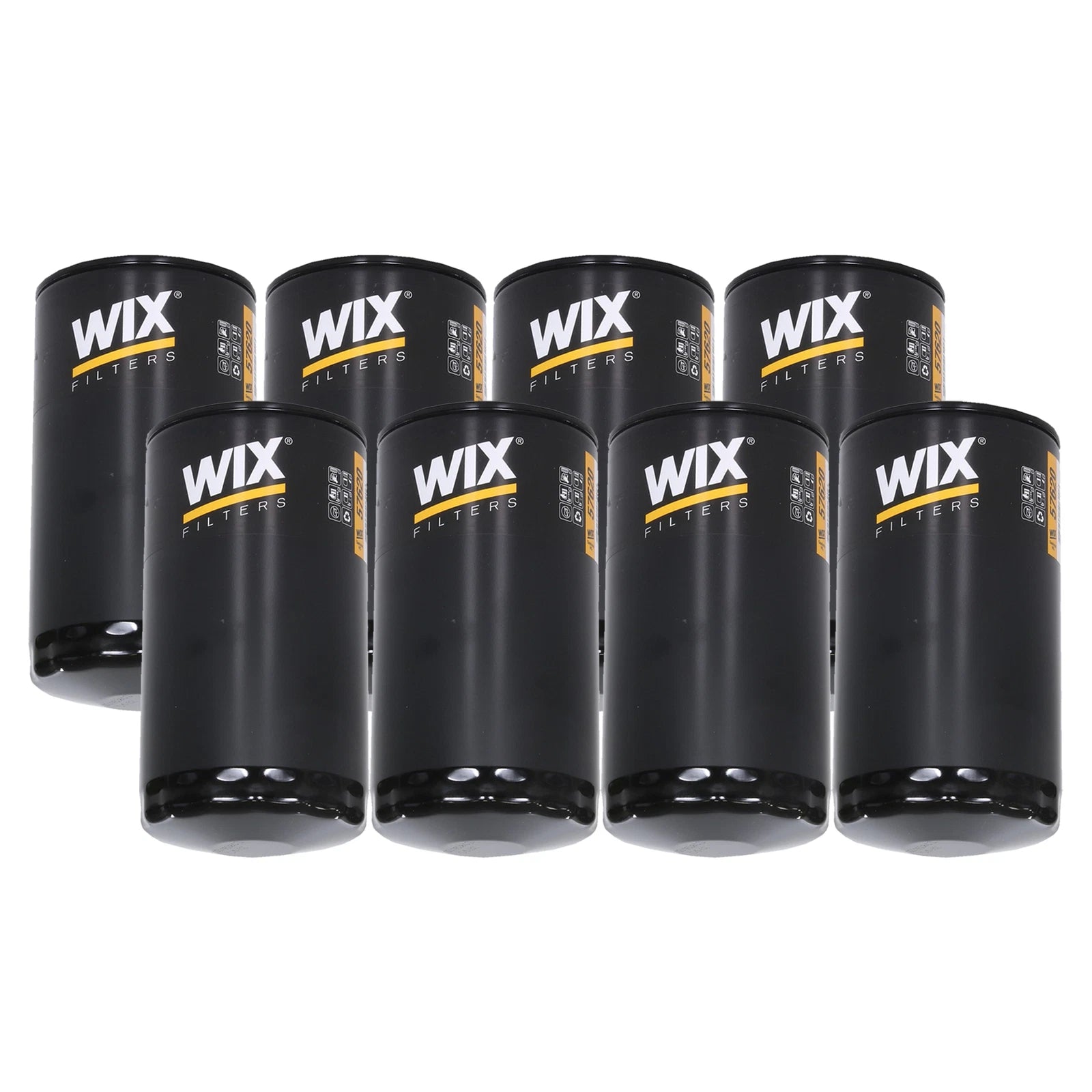 Set of 8 Engine Oil Filters for Dodge Ram Sterling Truck L6 TDI