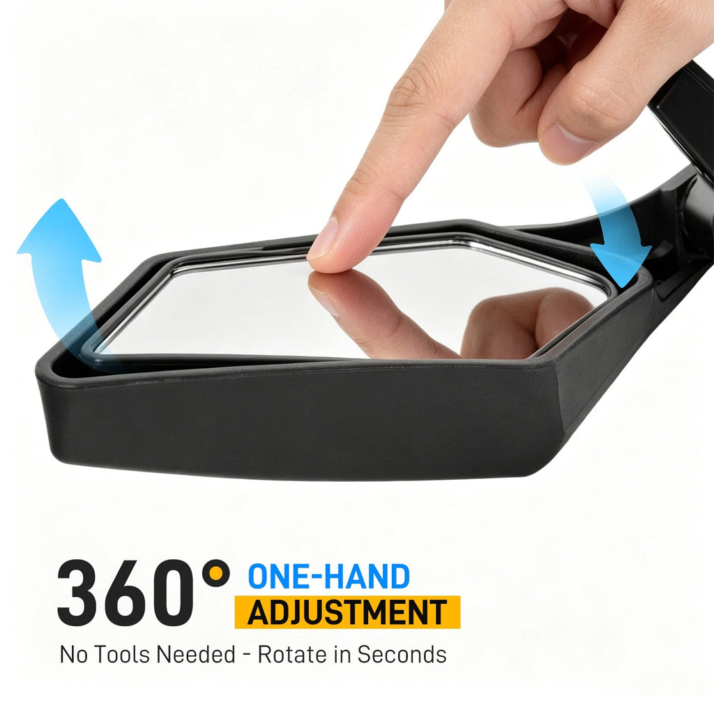Rear View Side Mirror for Can Am Maverick X3 MAX R (2017–Present) Racing Style