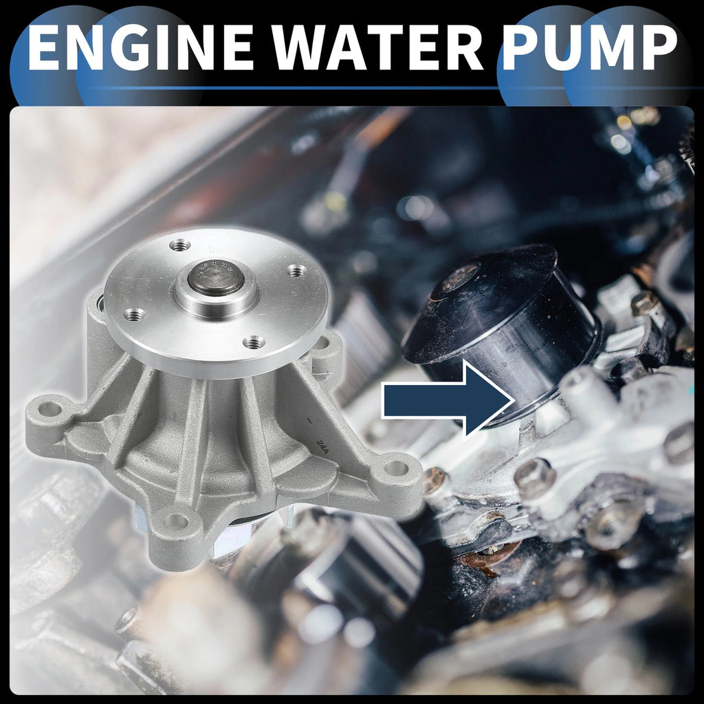 Water Pump with Gasket Kit for Hyundai Accent Elantra Creta (2011–2023)