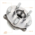Set of 2 Wheel Hub Bearing Assemblies for Nissan Murano Quest (2003–2009)