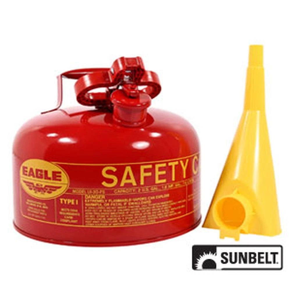 2 Gallon Eagle Type-I Safety Fuel Can for