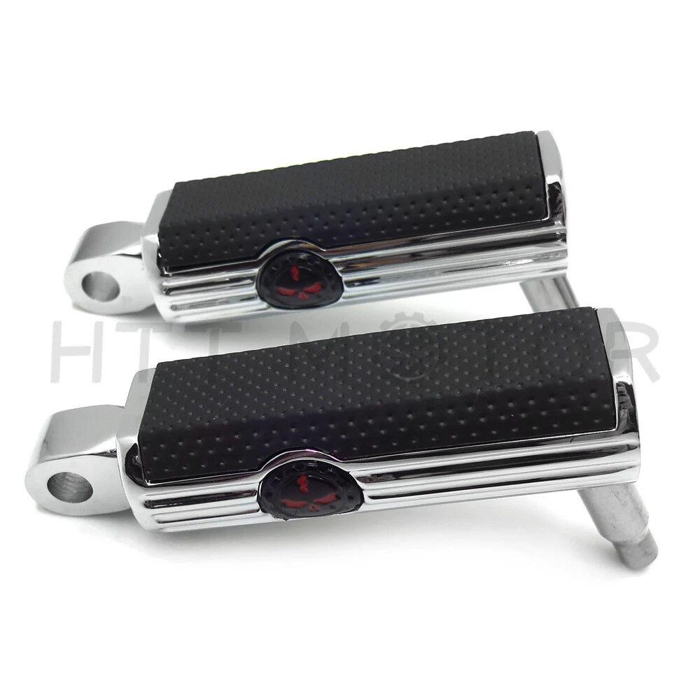 Skull Footpegs for Suzuki Boulevard Intruder VS1400 Marauder 800 VZ800 (1997–2004)