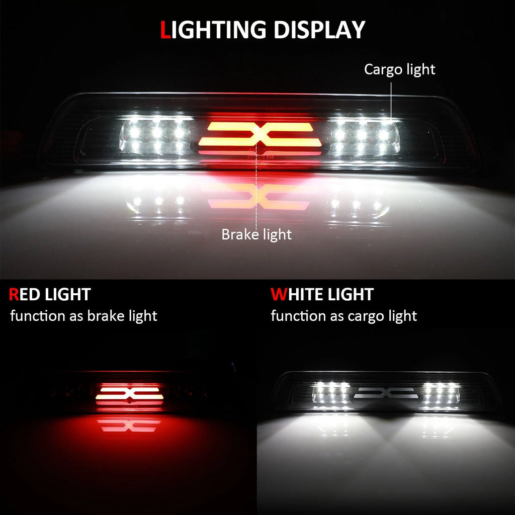3rd Brake Light for Toyota Tundra (2007–2018) Black Housing Clear Lens 81570-0C050