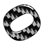 Carbon Black Window Door Wall Badge Emblem Decals for Car