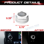 Audio Volume Control Knob Cover Ring Decal for Honda Civic, CR-V (2023-2026)