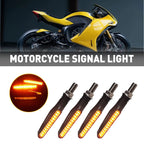 Set of 4 LED Turn Signal Indicators for Universal Motorcycles