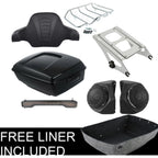 Trunk Pad Mount Rack & Tail Light Speakers for Harley Touring (2014–2026)