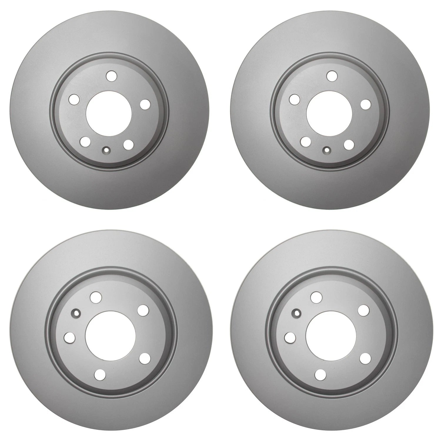 Hella Brake Rotors Kit Front 320mm Rear 300mm for Audi A4 A4 Quattro A5 Q5 (2008–2020)
