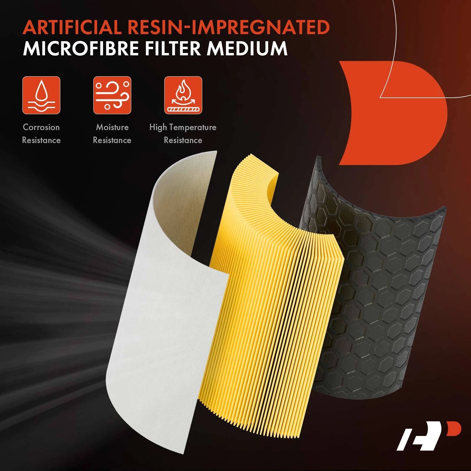 Engine Air Filter for Chevy Tahoe GMC Yukon C3500 K2500 (1996â2000)