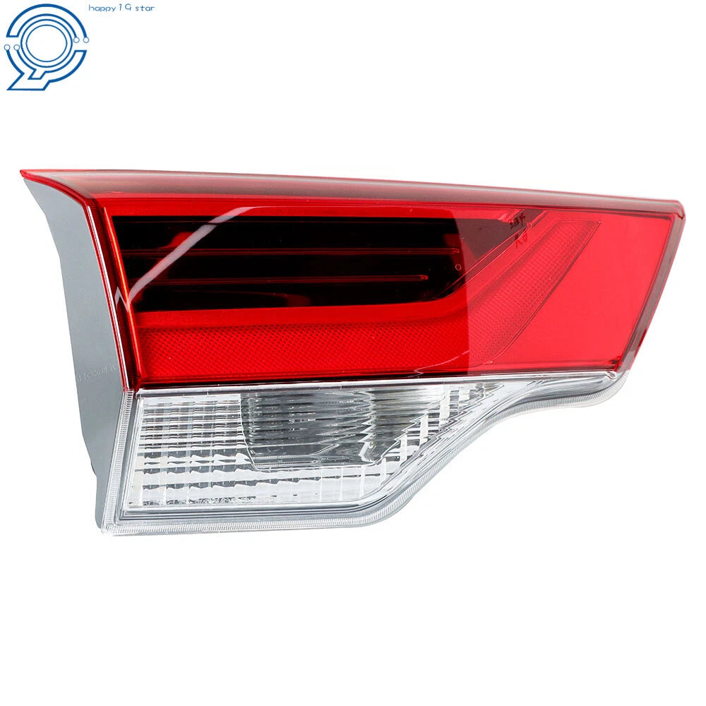 Pair of Red LED Tail Light Lamps for Toyota Highlander (2017–2019)