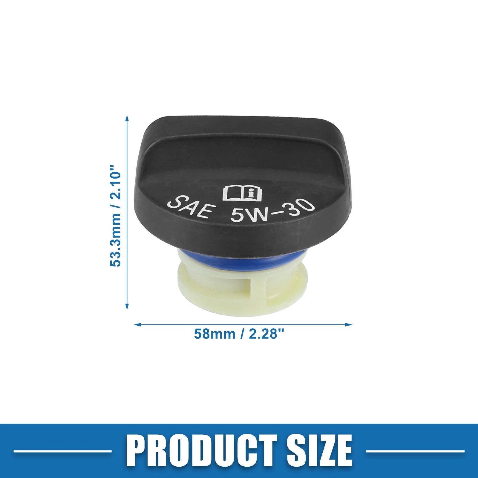 Engine Oil Filler Cap No. 12573342 for Chevrolet Silverado 1500 (2002–2005)