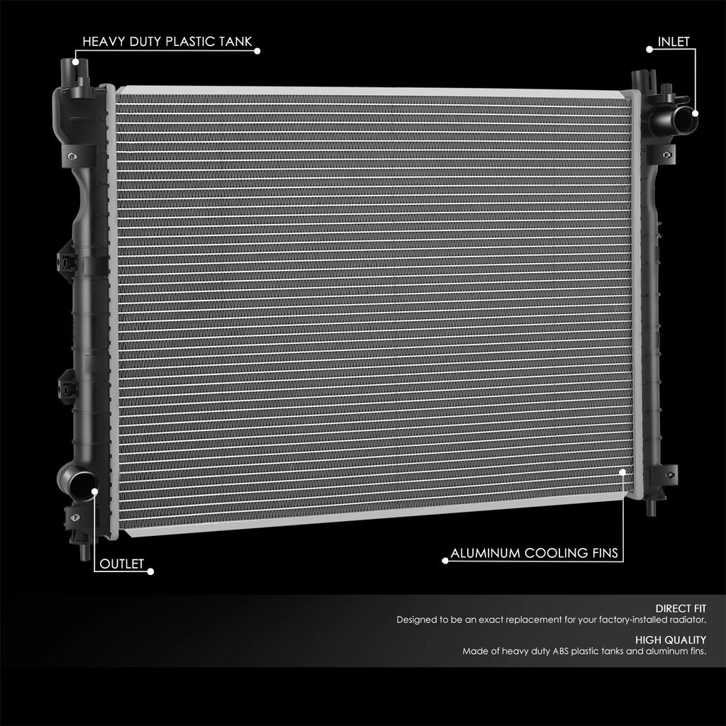 OE Style Aluminum Core Radiator for Land Rover Freelander (2002–2006) DPI2870