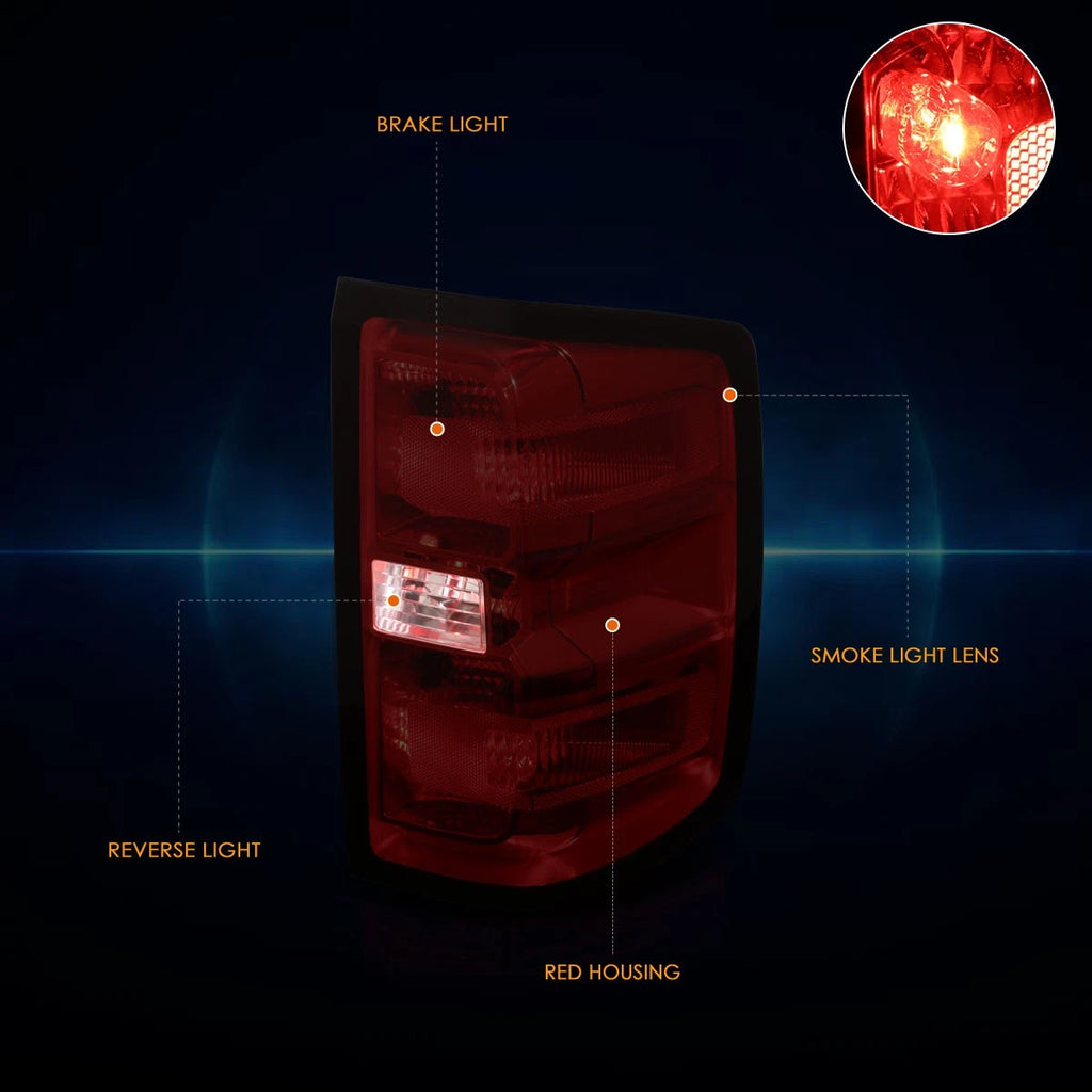 3D LED Streak Tail Lights for BMW 5-Series F10 (2011–2013) Smoked/Red