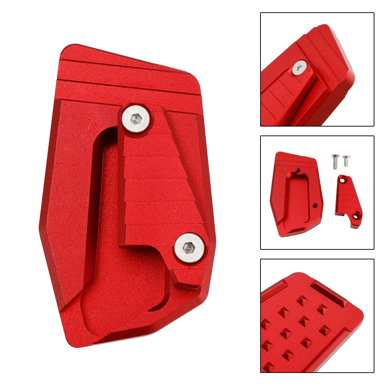 Brake Foot Pedal Enlarger Pad for BMW K1600B K1600GA (2018–2025) Red
