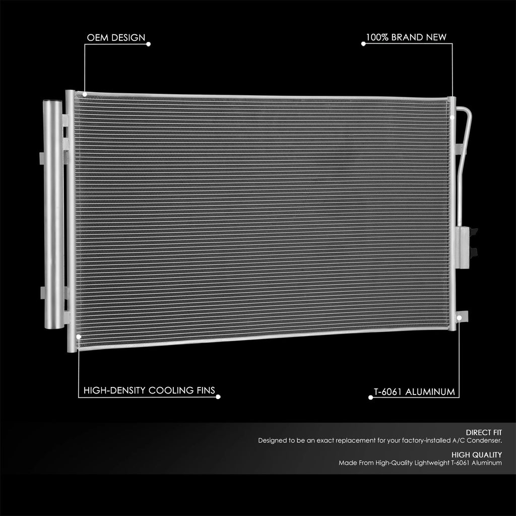 A/C Condenser for Hyundai Santa Fe XL (2013–2019) HY3030153