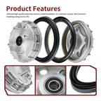 Front Brake Drum & Seal for Honda ATV Rancher 350 TRX350TM TRX350TE (2000–2006)