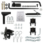 Husky Round Bar Weight Distribution Hitch 1200lb with Sway Control for