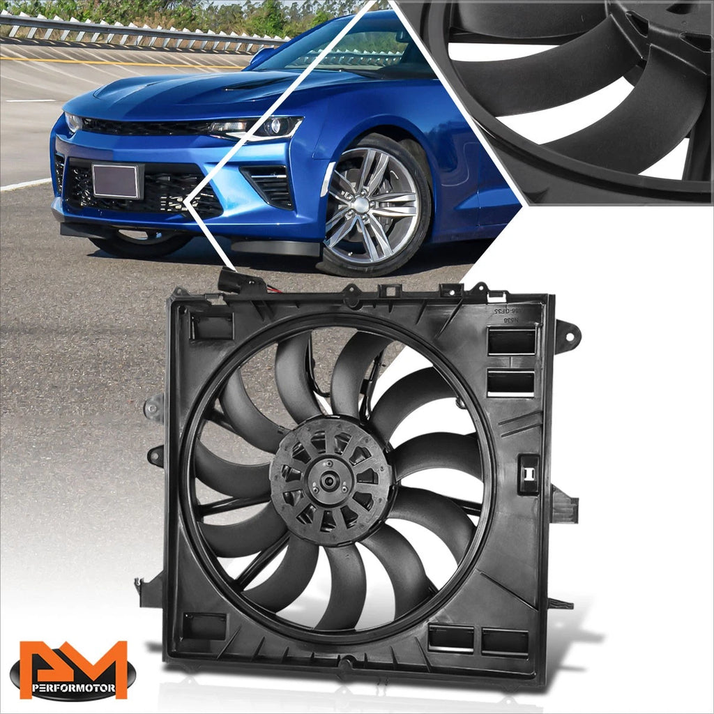 Radiator Cooling Fan Assembly for Chevy Camaro/Cadillac ATS CTS (2016–2020)
