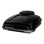 Chopped Trunk Backrest Pad & LED Tail Light for Harley Road Glide (2014–2025)