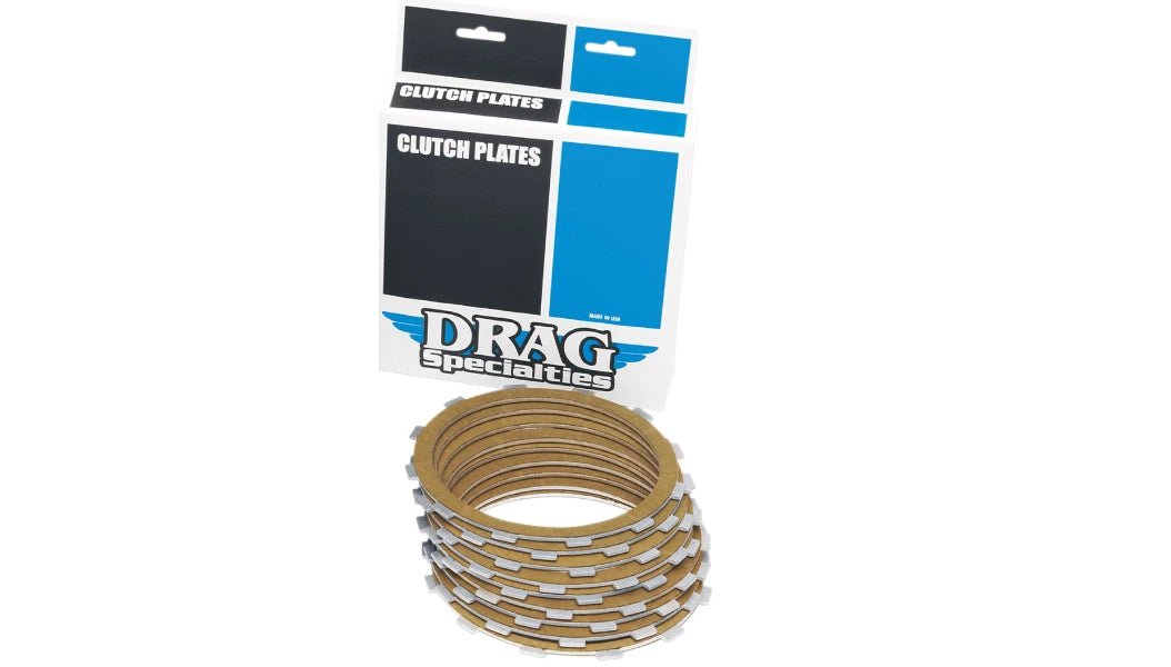Set of 4 Clutch Friction Aramid Fiber Plates for Harley Big Twin (1998–2017)
