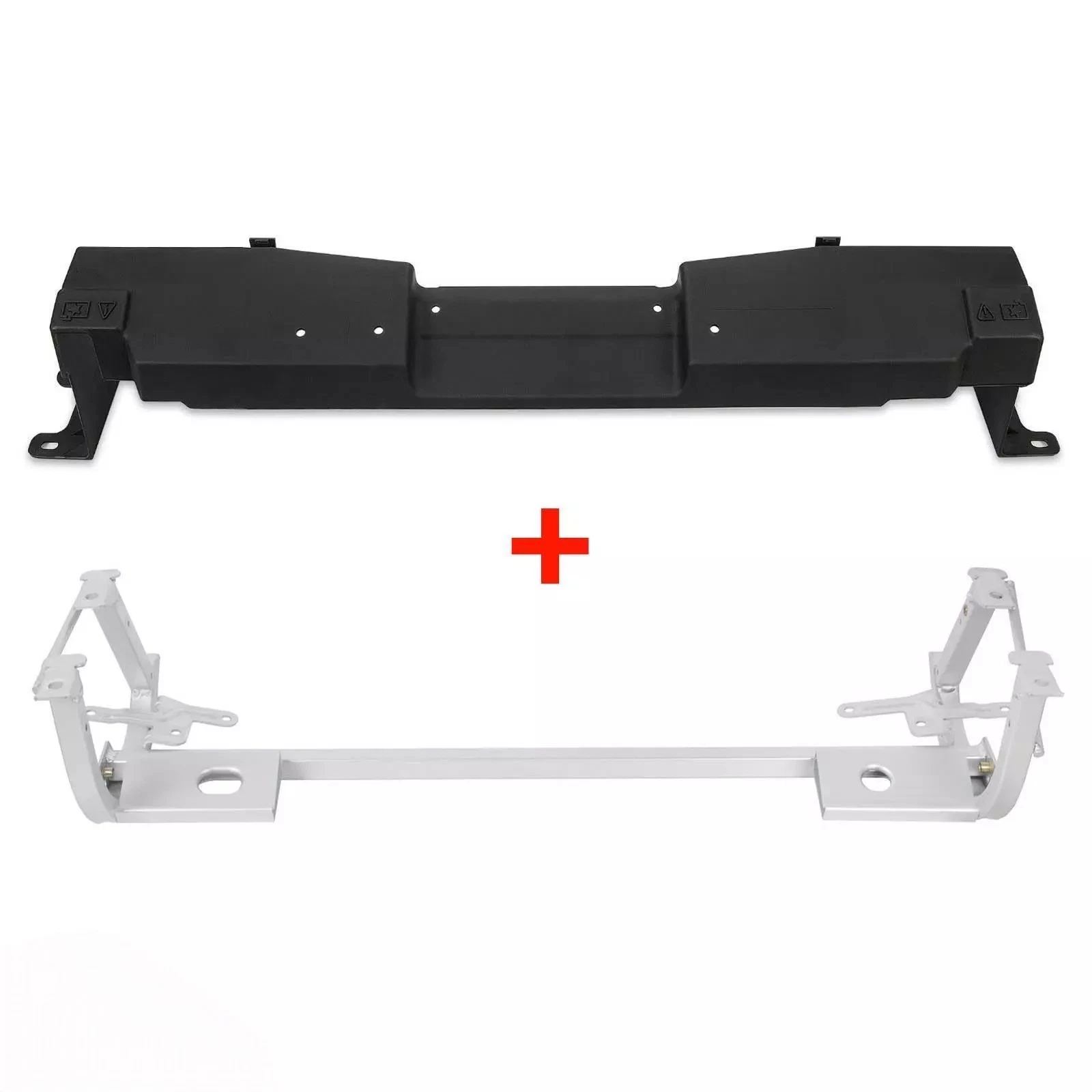 Upper Lower Radiator Support Shroud Cover for Chevy Corvette Cadillac XLR (2004–2013)