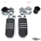 Highway Streamliner Foot Peg Mount Clamp for Harley Sportster 883 1340 (1", 1 1/4")