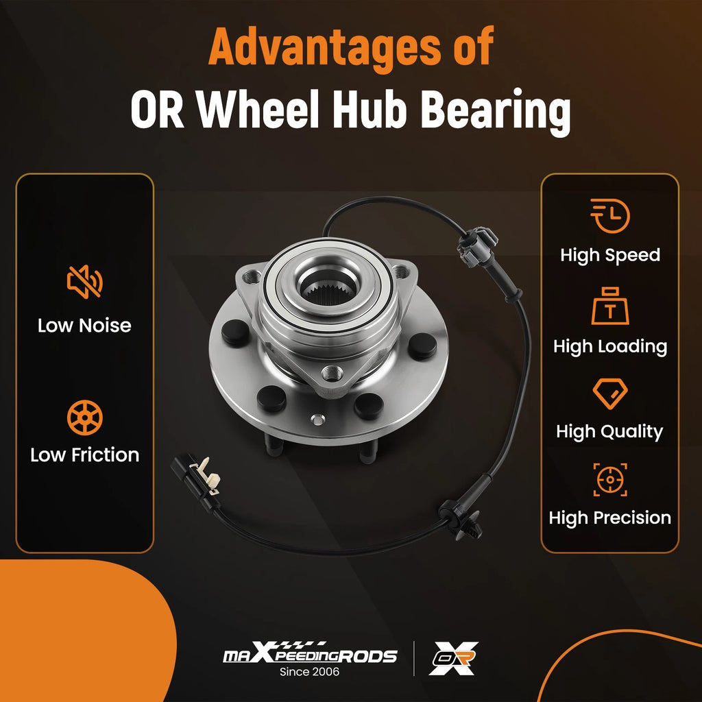 Front Wheel Bearing Hub for Chevrolet Suburban 4WD (2015-2020)