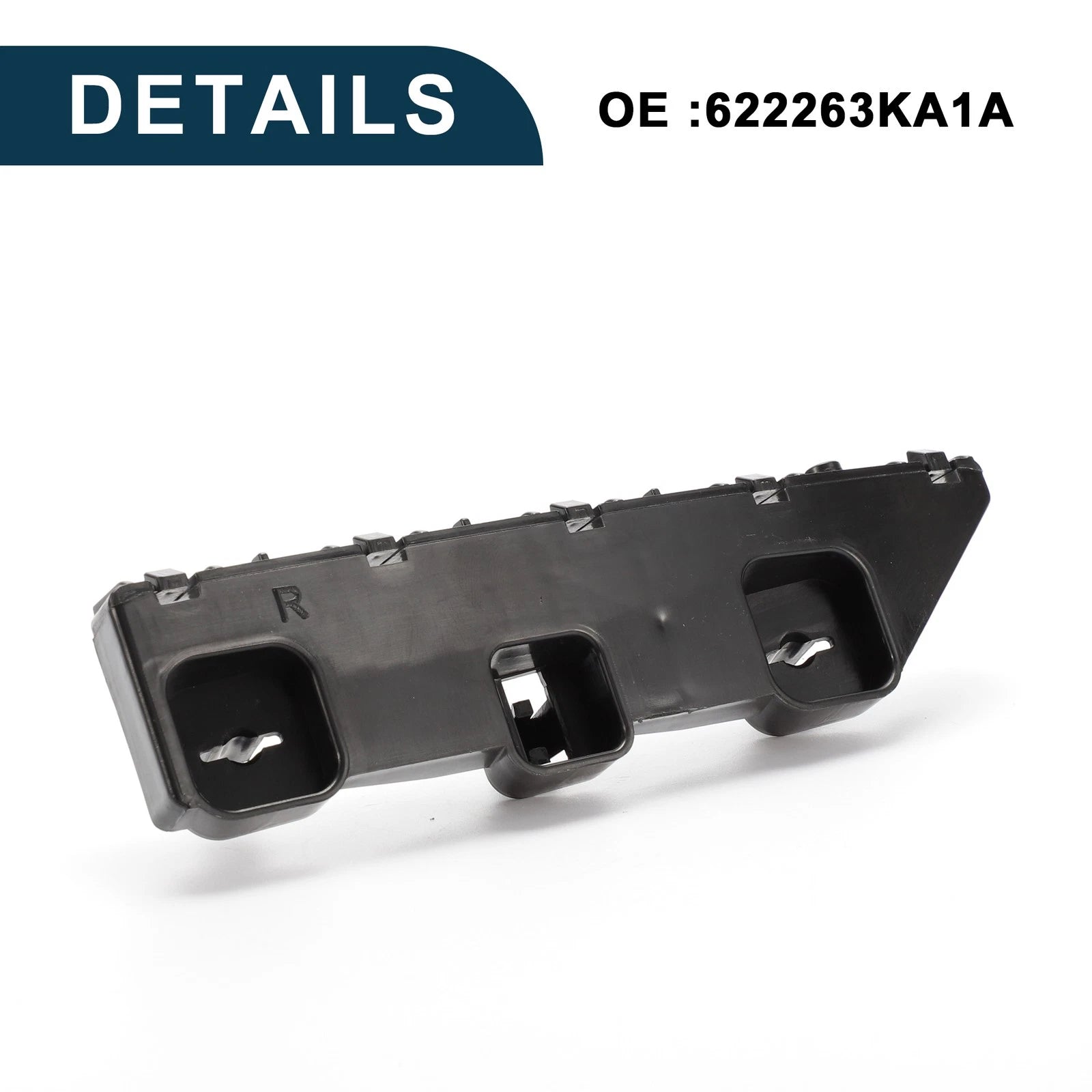 1pc Right Front Bumper Retainer Bracket No. 622263KA1A for Nissan Pathfinder (2013–2020)