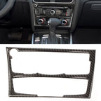 Carbon Fiber Dashboard Console CD Panel Cover Trim for Audi A4 A5 (2008-2015)