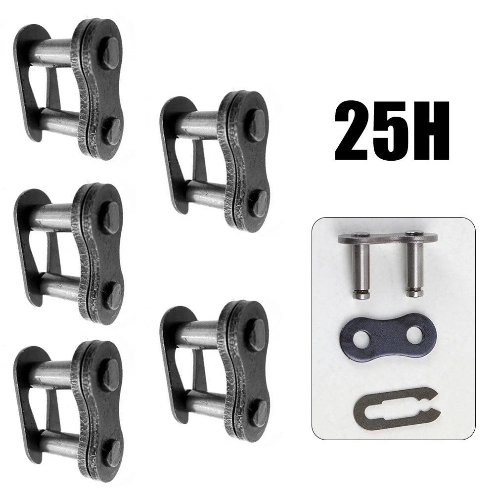 5 Pcs Master Links Chain 25H Connecting Link Metal for Garden