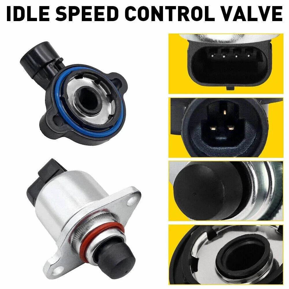 Throttle Position Sensor & Idle Speed Control Valve for Cadillac GMC Pontiac (2003-2009)