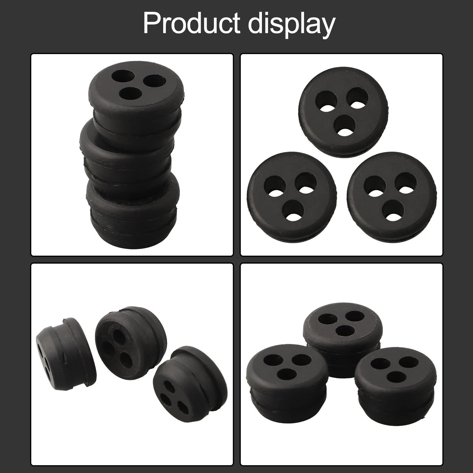 3 Pack Fuel Line Gas Tank Grommet Assembly for Echo Trimmer Blower (N/A)