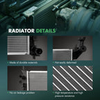 Radiator for Ford Focus (2008–2011)