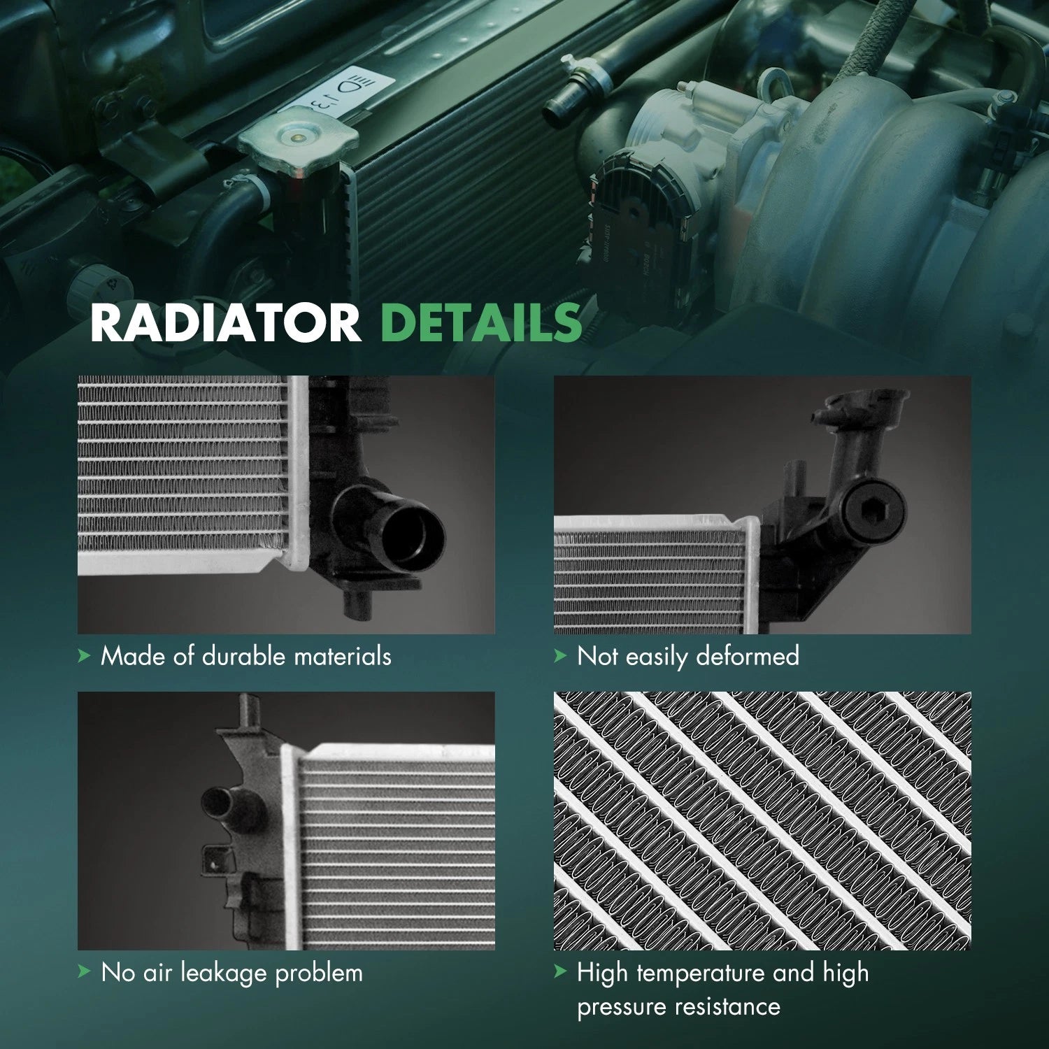 Radiator for Ford Focus (2008–2011)