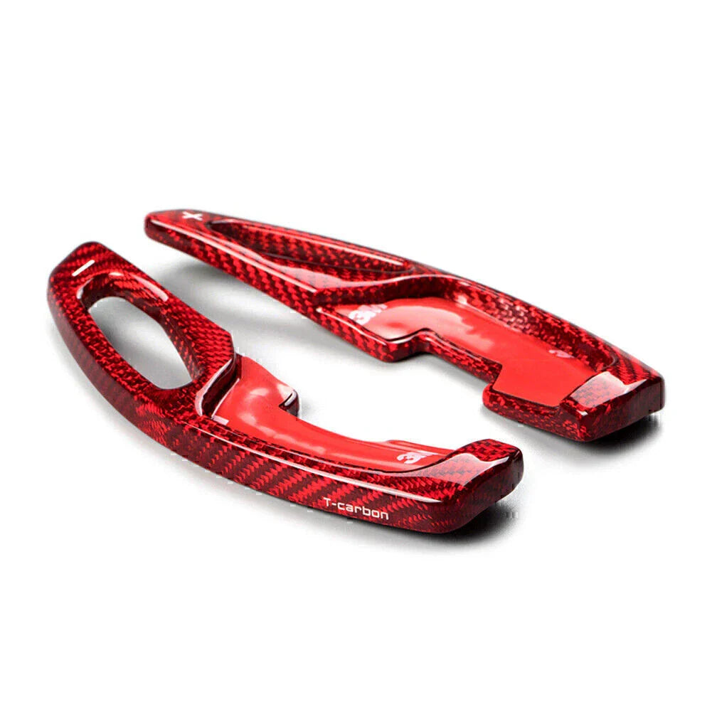 Carbon Fiber Red Steering Wheel Shift Paddles for LEXUS GS250 ES250 RX250