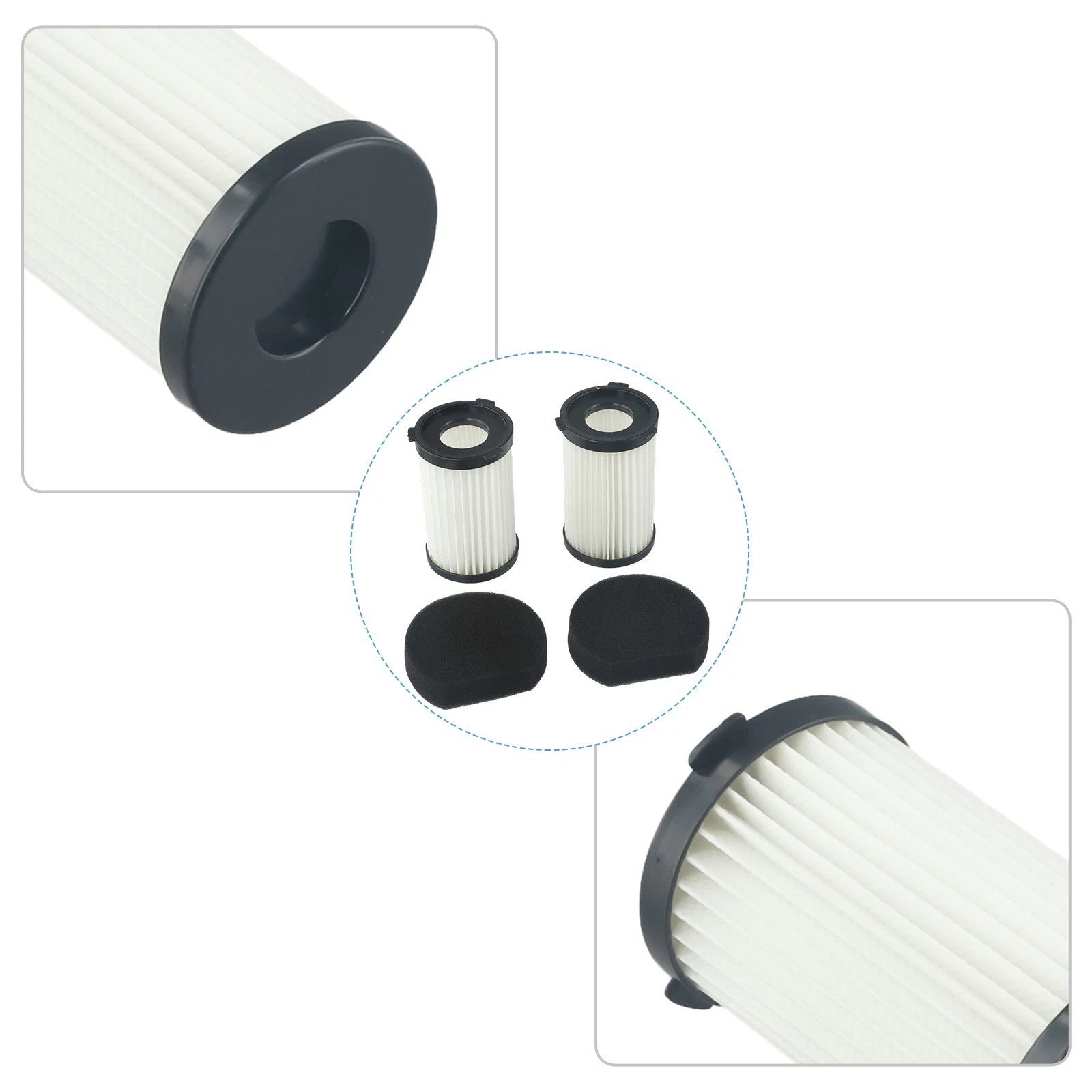 2X Filters for Vacuum Cleaner (Replaces TAE-7036)