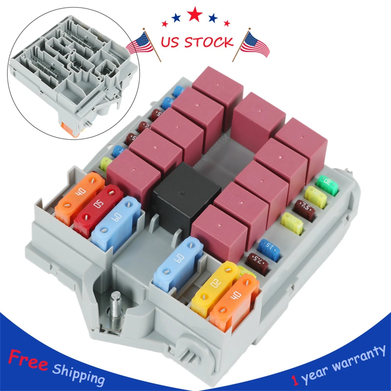 Intelligent Power Center for Ram Promaster 1500 2500 3500 (2014–2022)
