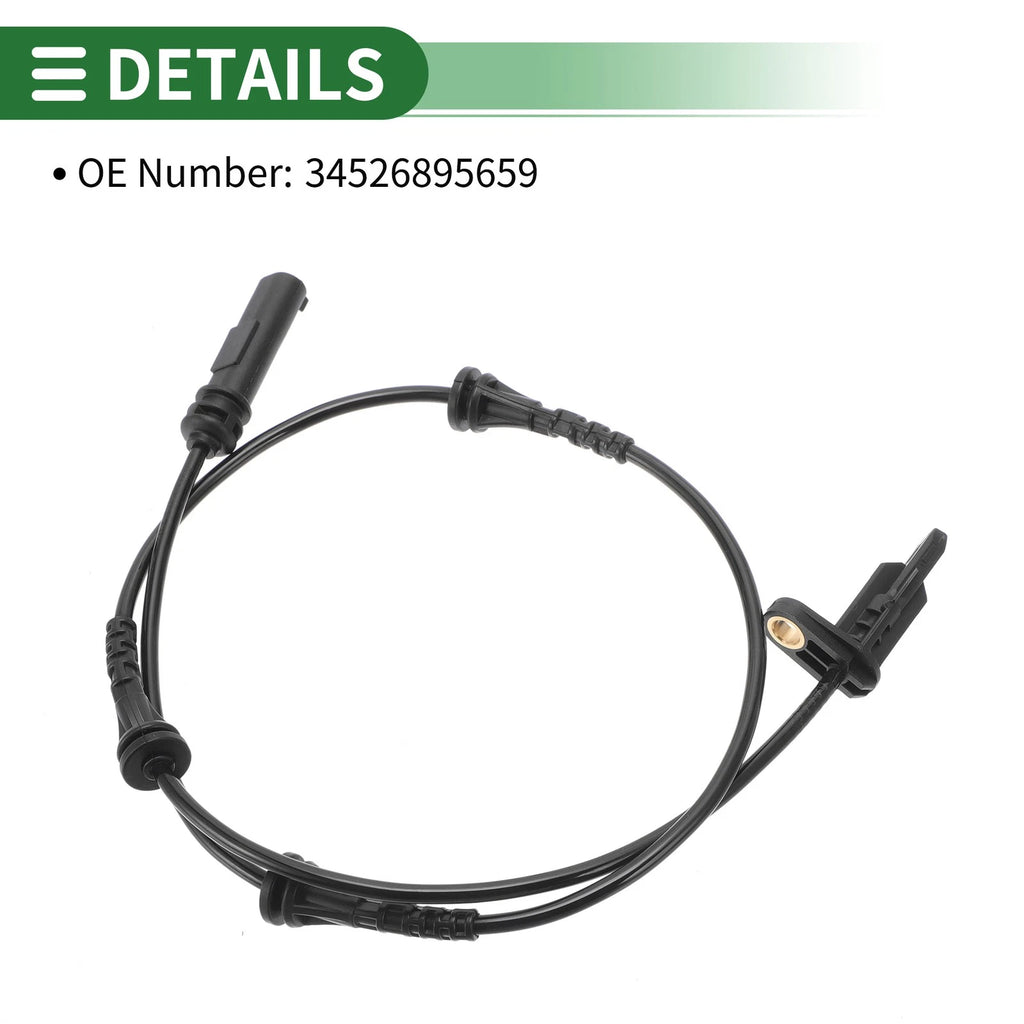 ABS Wheel Speed Sensor No. 34526895659 for BMW X3 G01 (2018–2023) Left Right Rear