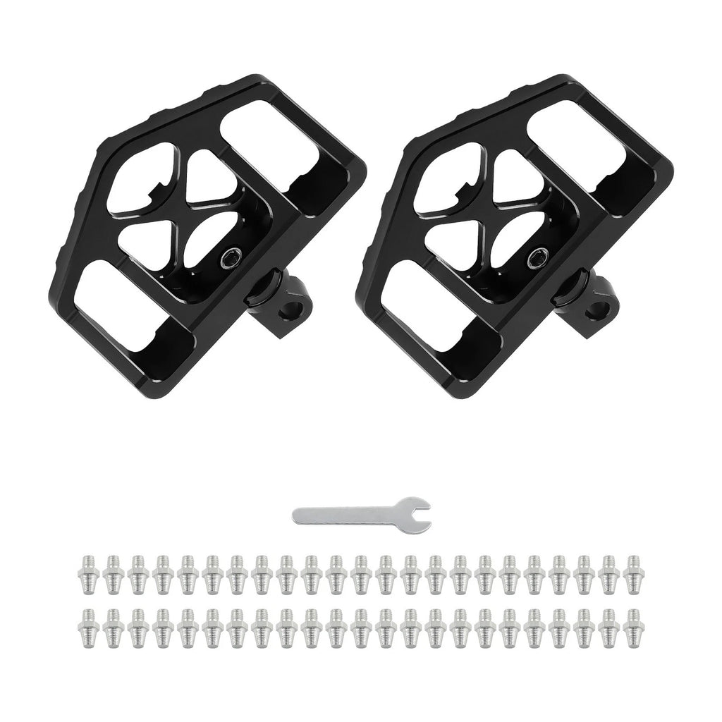 MX Style Wide Fat Foot Pegs for H-D Harley Touring Sportster Softail (2000–2023)