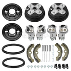 Front Brake Drum Plate Cylinder Set for Yamaha Big Bear 350 (1989–1998)