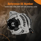 12V Alternator for Honda Accord Crosstour 3.5L (2010) VDN11300105-A 130A 6-Groove
